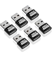 Duttek USB A to USB C Adapter (6 Pack), Type C to USB Adapter, USB C Female to USB A2.0 Male Adap...