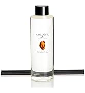 Chloefu LAN Morrocan Amber Scented Oil Diffuser Refill 6.76 fl oz Natural Essential Oil - Best fo...