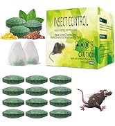Peppermint Oil Mouse Repellent Balls –12 Pack Natural Rodent &amp; Pest Deterrent for Indoor &amp; Outdoo...