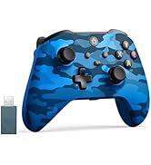 IWGAME Wireless Controller for X-BOX/PC, Hall Effect Controller Support Turbo, 2.4G Plug and Play...