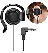 EXMAX 3.5mm Single Side Earphone Earbud One Ear Headphone for EXD-101 ATG-100T ELGT-470 Wireless ...