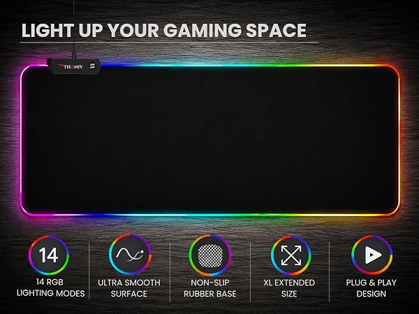 RGB Mouse Pad Extended
