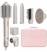 7 in 1 Hot Air Styler &amp; Hair Dryer Brush, 110,000 RPM Multi Hair Styler with Negative Ions for Fr...