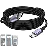 TI 84 Cable Compatible with Texas Instruments TI-84 Plus, TI-84 Plus CE, TI-84 Plus C Silver Edit...
