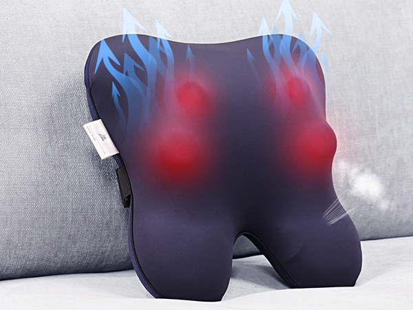 back massager for back pain massage pillow back massager with heat neck massager for pain relief