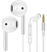 Wired Earbuds in-Ear Headphones, Earphones with Microphone for Samsung A15 A14 A13 A25 A23 S10 S9...