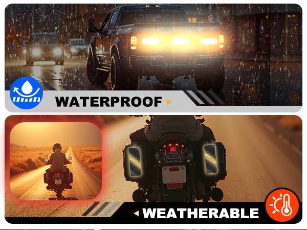 WATERPROOF &amp;amp; WEATHERABLE