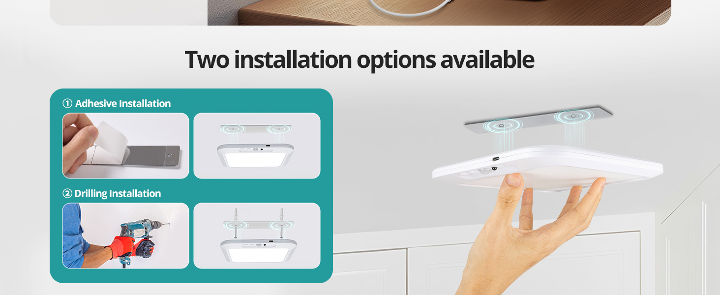 Rechargeable Battery Operated Ceiling Light