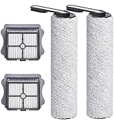 Floor One S5 Replacement Brush Roller and HEPA Filter for Tineco Floor ONE S5 &amp; S5 PRO 2 Cordless...