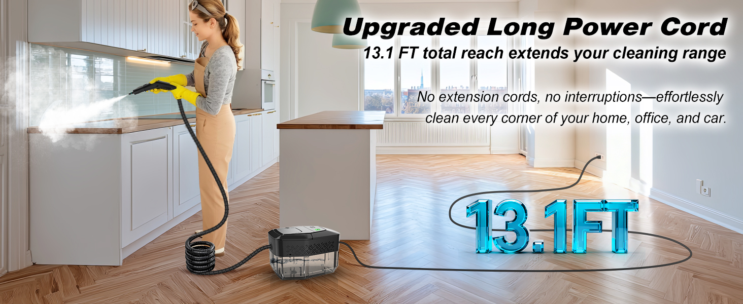 Upgraded Long Power Cord