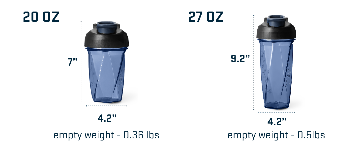 available in 20 oz and 27 oz