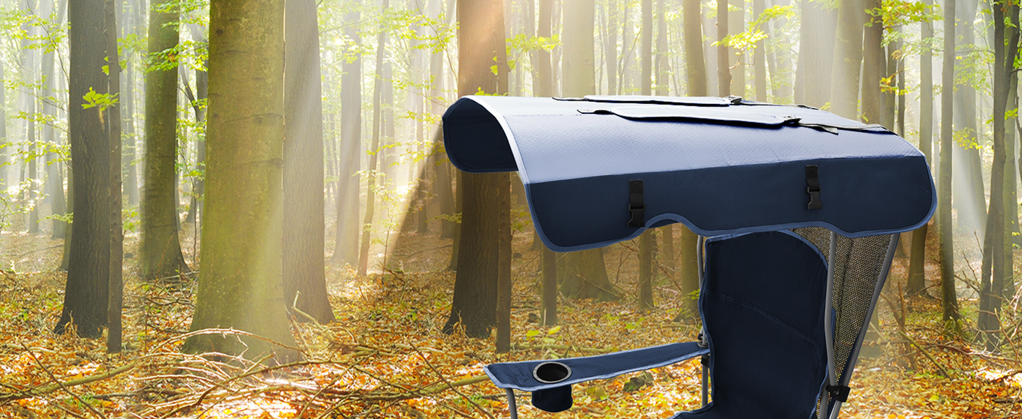 beach chairs with canopy