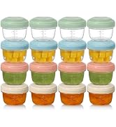 VITEVER 16 Pack 2 oz Salad Dressing Container to Go, Small Condiment Containers with Lids for Lun...