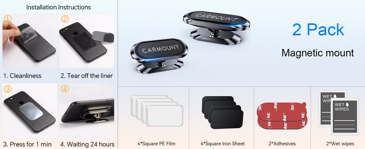 carmount Magnetic Phone Mount