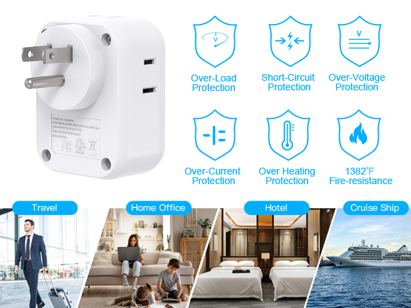 power strip with no surge protection