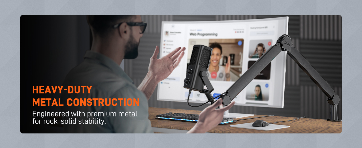 heavy duty metal arm stand