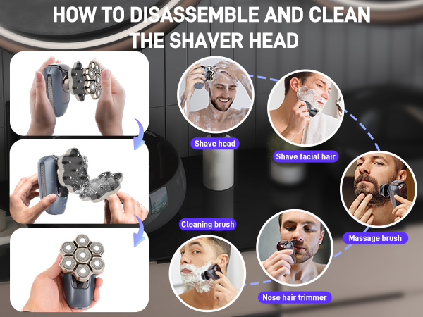 Electricshaver-Sevenhead