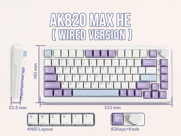 AK820 MAX HE Wired