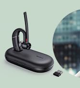 Yealink BH71 Pro Bluetooth Headset with USB Dongle, Teams Certified, 4 Noise Cancelling Microphon...