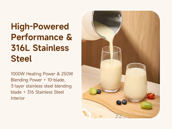 High-Powered Performance &amp;316 Stainless Steel