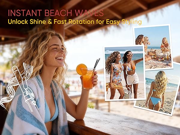 Rotating Curling Iron