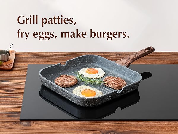 grilling pan non stick griddle pan
