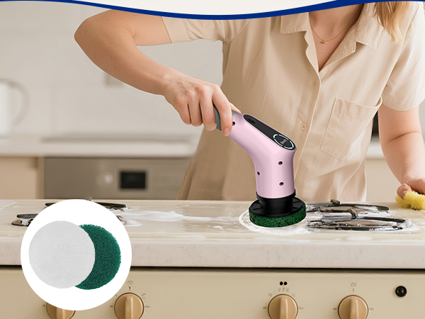 electric spin scrubber