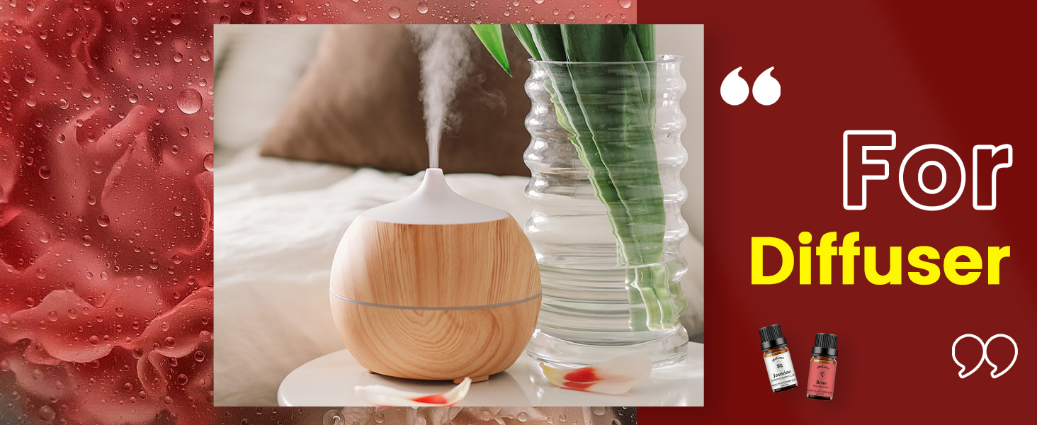 Rose Essential Oil For Diffuser Jasmine Essential Oil For Diffuser