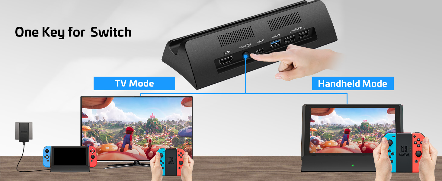 nintendo switch dock station
