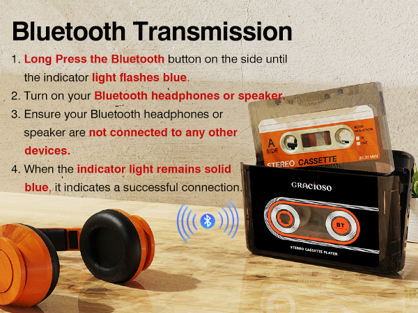 bluetooth cassette
