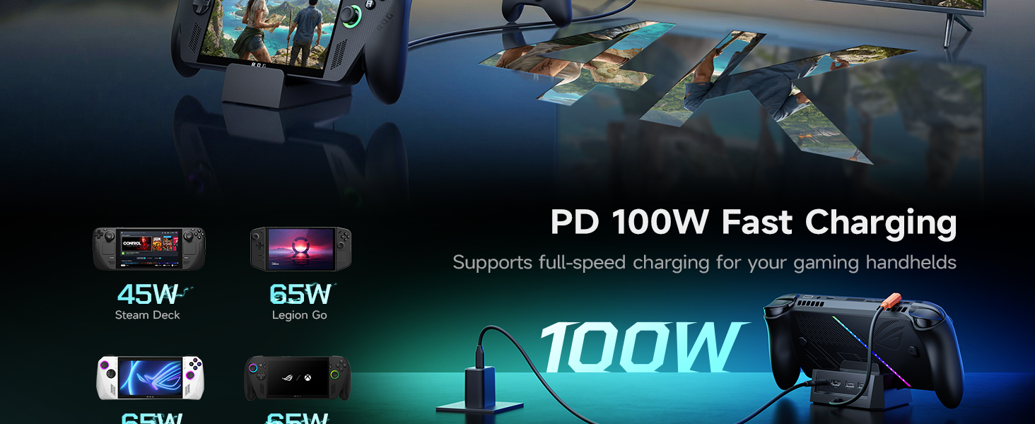 BEST ROG XBOX ALLY X DOCK MUST HAVE FOR STEAM DECK DOCKING STATION