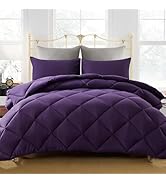 Decroom Lightweight Full Comforter Set with 2 Pillow Sham - 3 Pieces Set - Quilted Down Alternati...