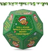 Hilarious Exchange Party Game Dice, Exchange Gifts Family Game, Christmas Stocking Stuffers White...