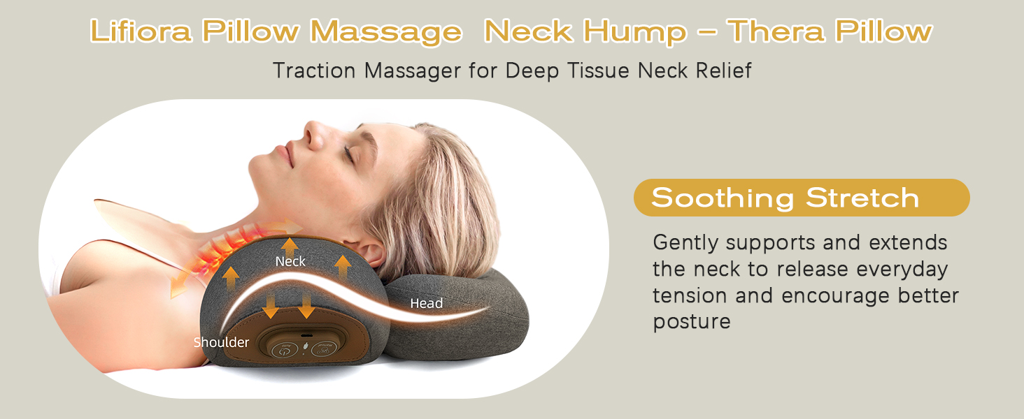 thera pillow traction massager