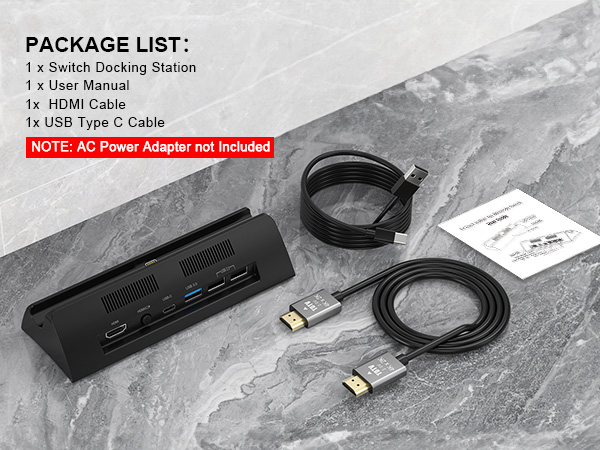 nintendo switch dock set