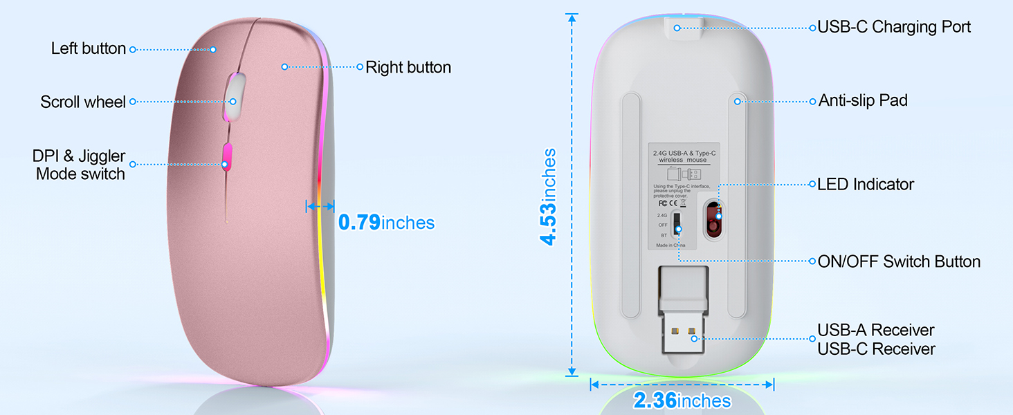 Wireless Bluetooth Mouse