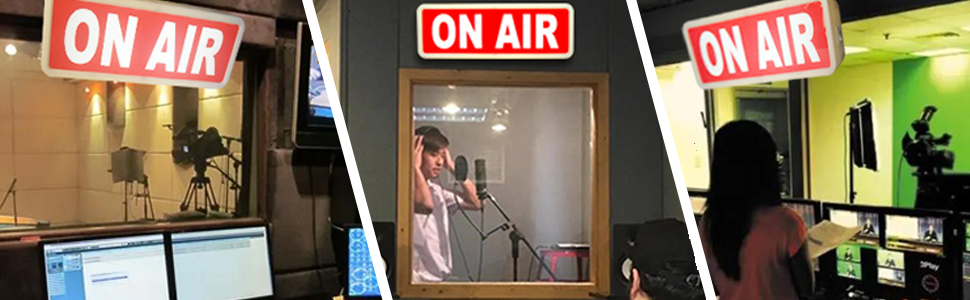 recording lamp desk live led lights busy signs decor call wall remote table gaming progress