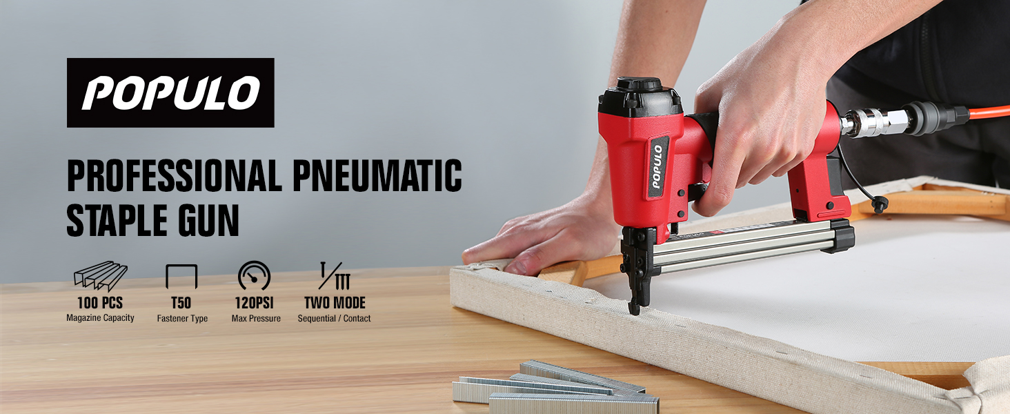 Pneumatic Staple Gun