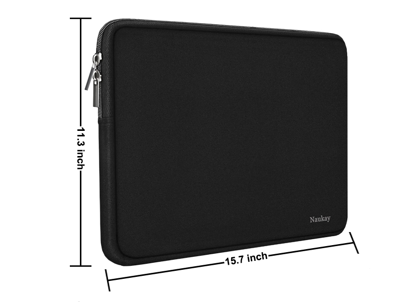 Naukay Laptop Sleeve Case, 15.6 Inch,Resistant