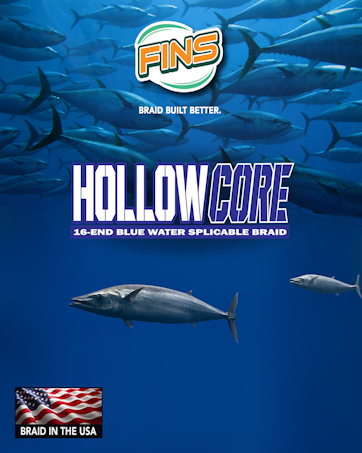 HOLLOW CORE FISHING BRAID FISH