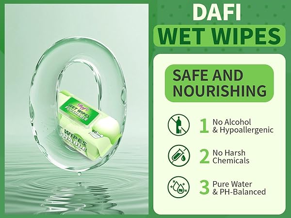 flushable wipes