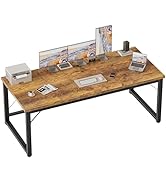 Mericonia 63 Inch Large Computer Desk, 1" Thick Heavy Duty Industrial Office Desk, Modern Simple ...