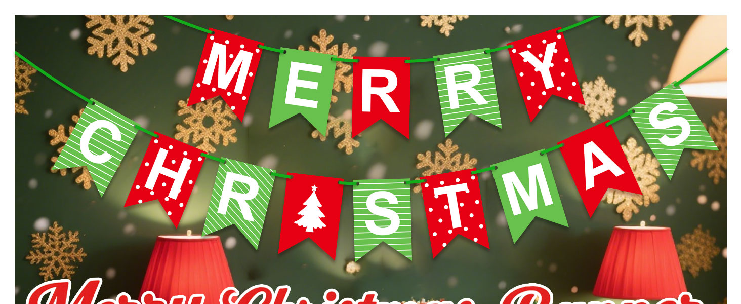 merry christmas banner