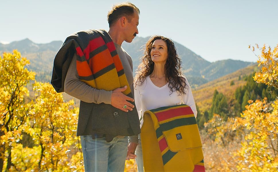 Arcturus Rainier Patterned Wool Blankets