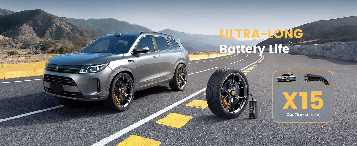 Tire Inflator Portable Air Compressor