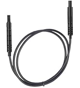 CARKOOL Male to Female 4 pin Backup Camera Extension Cable 4.92ft/1.5M Extension Cord for Rear Vi...