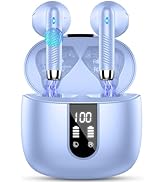 Wireless Earbuds, Bluetooth Headphones V5.4 Stereo Bass Ear buds with ENC Noise Cancelling Mics, ...