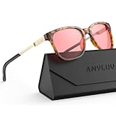 ANYLUV Blue Light Glasses Men, Metal Bluelight Computer Gaming Glasses | Lightweight Mens Blue Li...