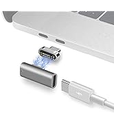 Sisyphy Magnetic USB C Adapter, 24Pins Type-C Connector Compatible with Thunderbolt3, 100W PD Cha...