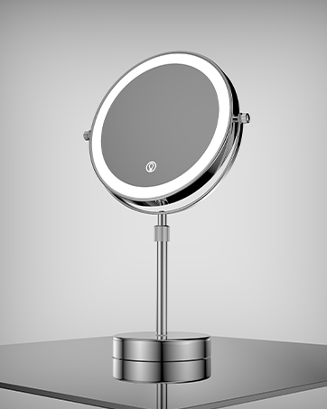 lighted mirror makeup